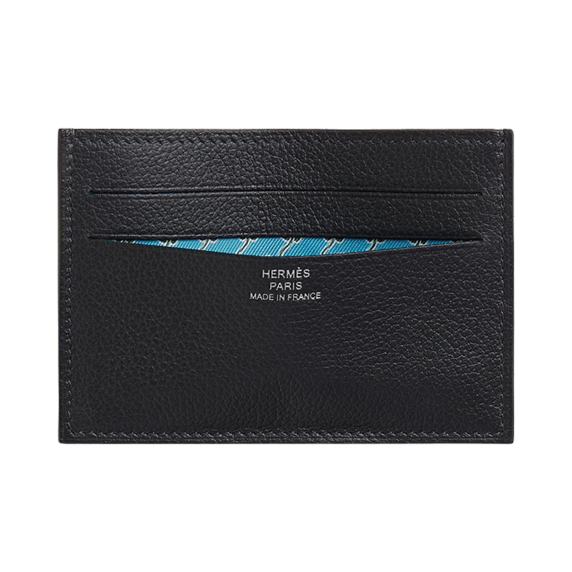 에르메스 시티즌 트윌 카드 홀더 에버컬러 카프스킨 & 베르 브롱즈