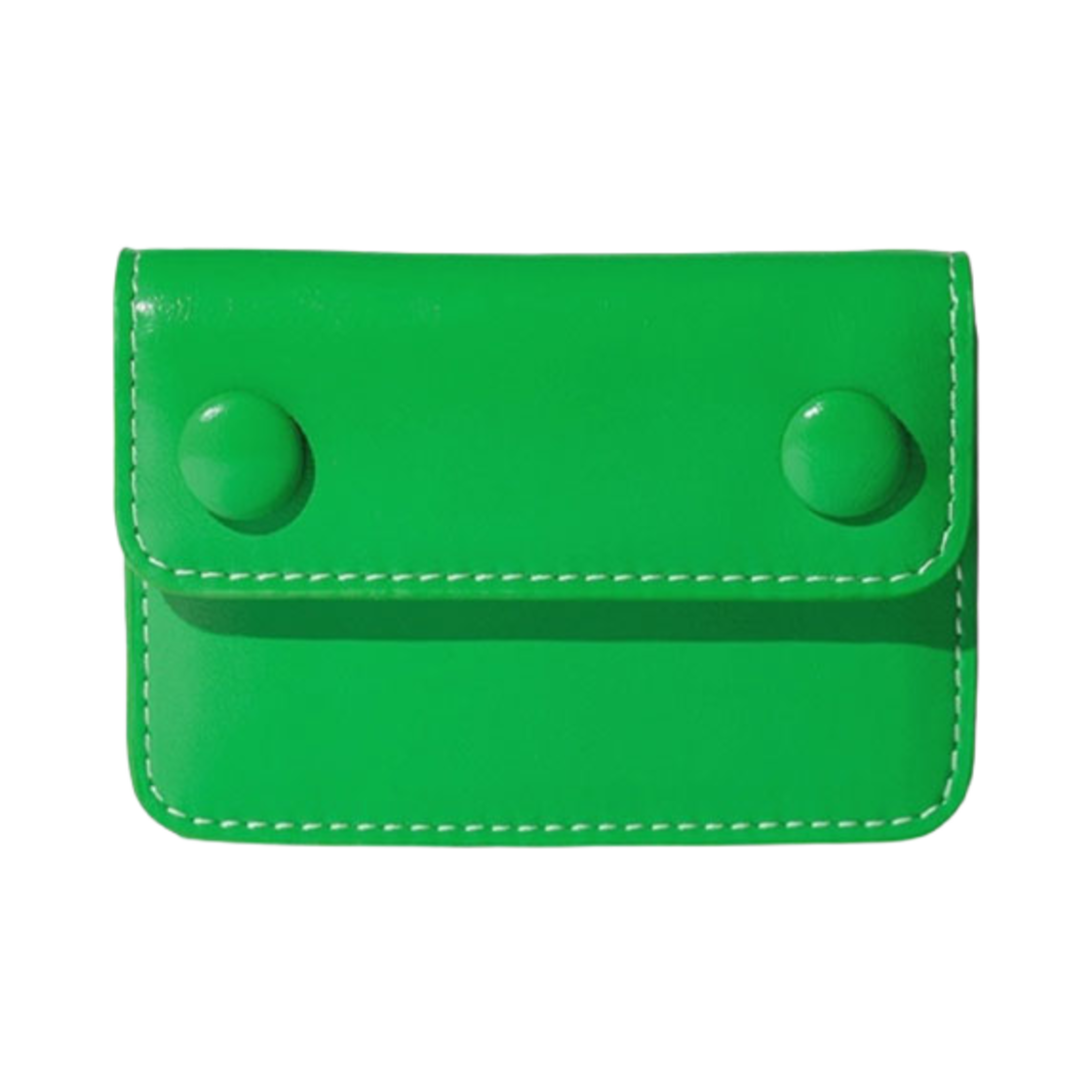 L0891170426 Le Masque Dot Accordion Coin & Card Wallets Green