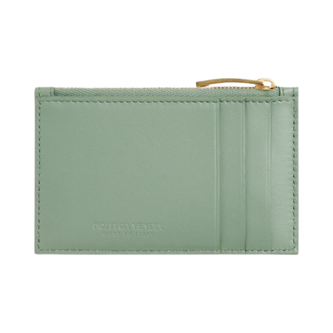 보테가 베네타 지퍼 카드 케이스 뉴 소지(Bottega Veneta Zipped Card Case New Sauge) - 2