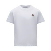 (Kids) Moncler Logo T-Shirt Optical White - 23SS