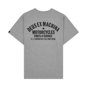 Deus Ex Machina Seoul Address T-Shirt Grey Marle