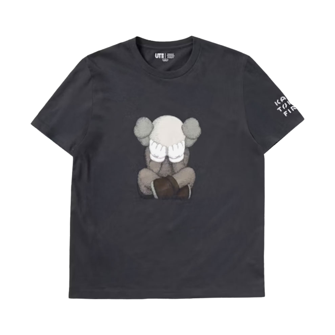 유니클로 x 카우스 도쿄 퍼스트 티셔츠 다크 그레이 - JP(Uniqlo x Kaws Tokyo First T-Shirt Dark Grey - JP)