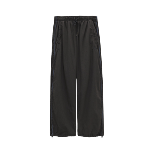 HM4EPT6101MN Polyteru Human Index Index Track Pants Brown/Blue