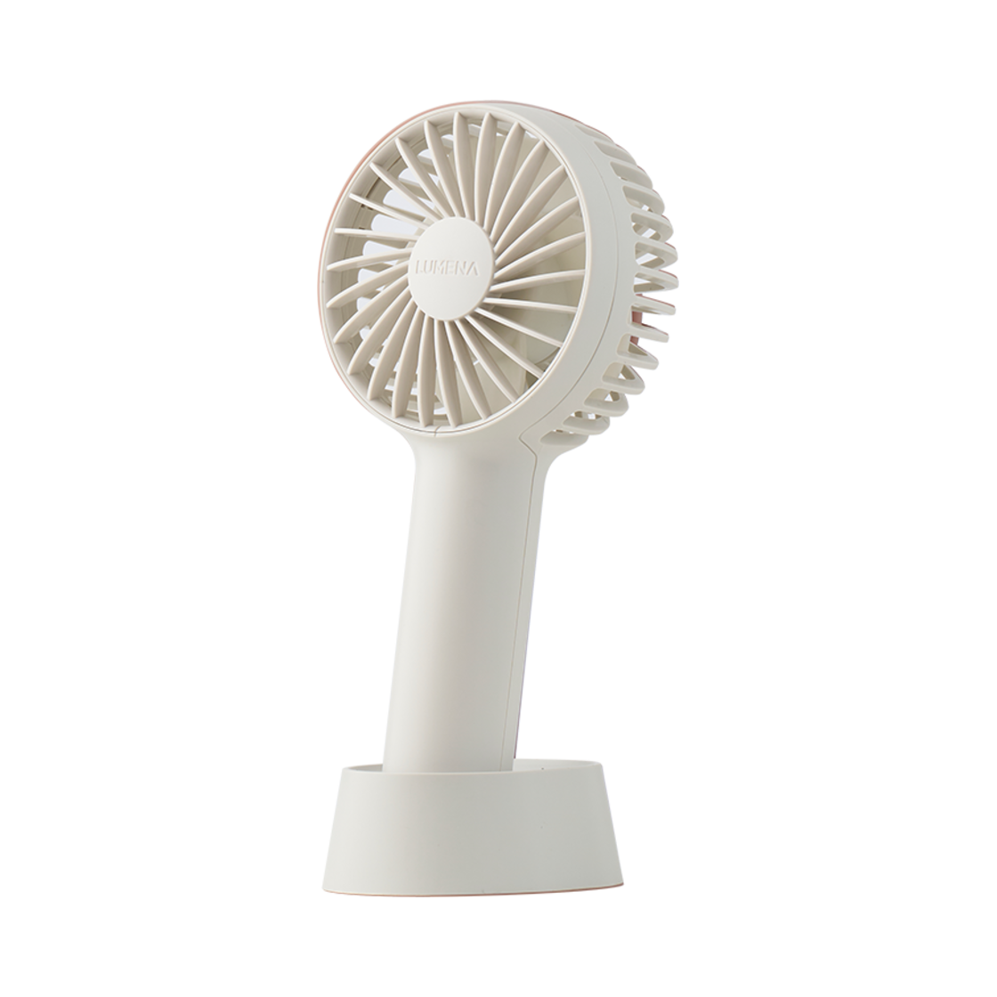 루메나 FAN C 2 휴대용 무선 선풍기 크림 화이트(Lumena Fan C 2 Portable Wireless Fan Cream White) - 1