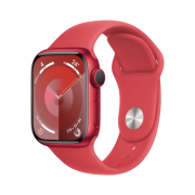 Apple Watch Series 9 41mm GPS Red Aluminium Case with Sport Band S/M Red (Korean Ver.)