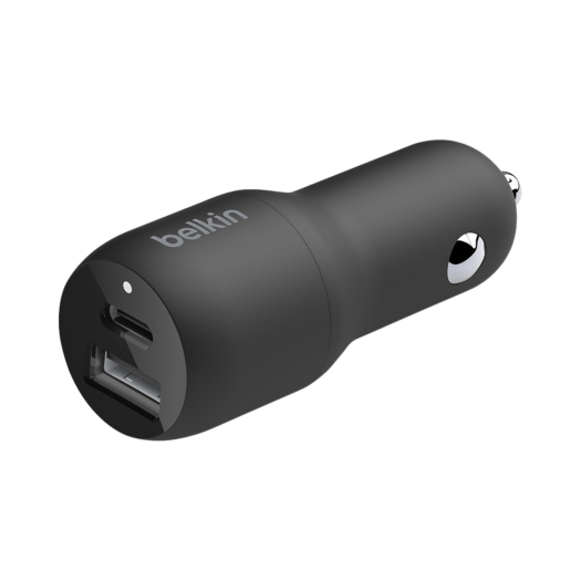 벨킨 부스트업 37W C타입 + USB-A PPS PD 3.0 듀얼 차량용 충전기 CCB004bt