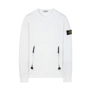 Stone Island 63451 Sweatshirt White - 21SS