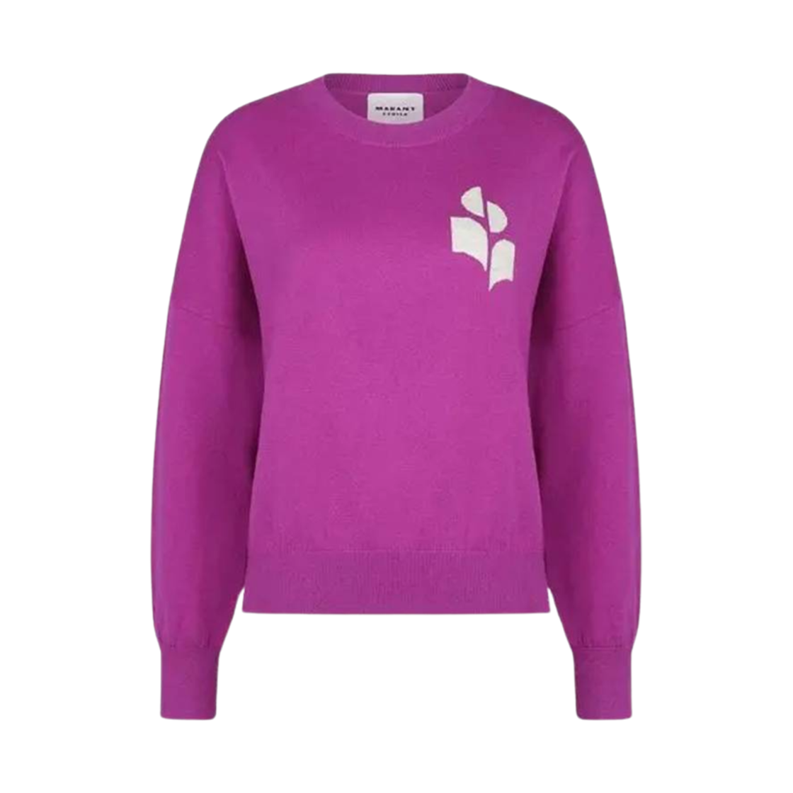 PU0053FA-A1X05E-UTVI (W) Isabel Marant Marisans Cotton Sweater Purple - 23SS
