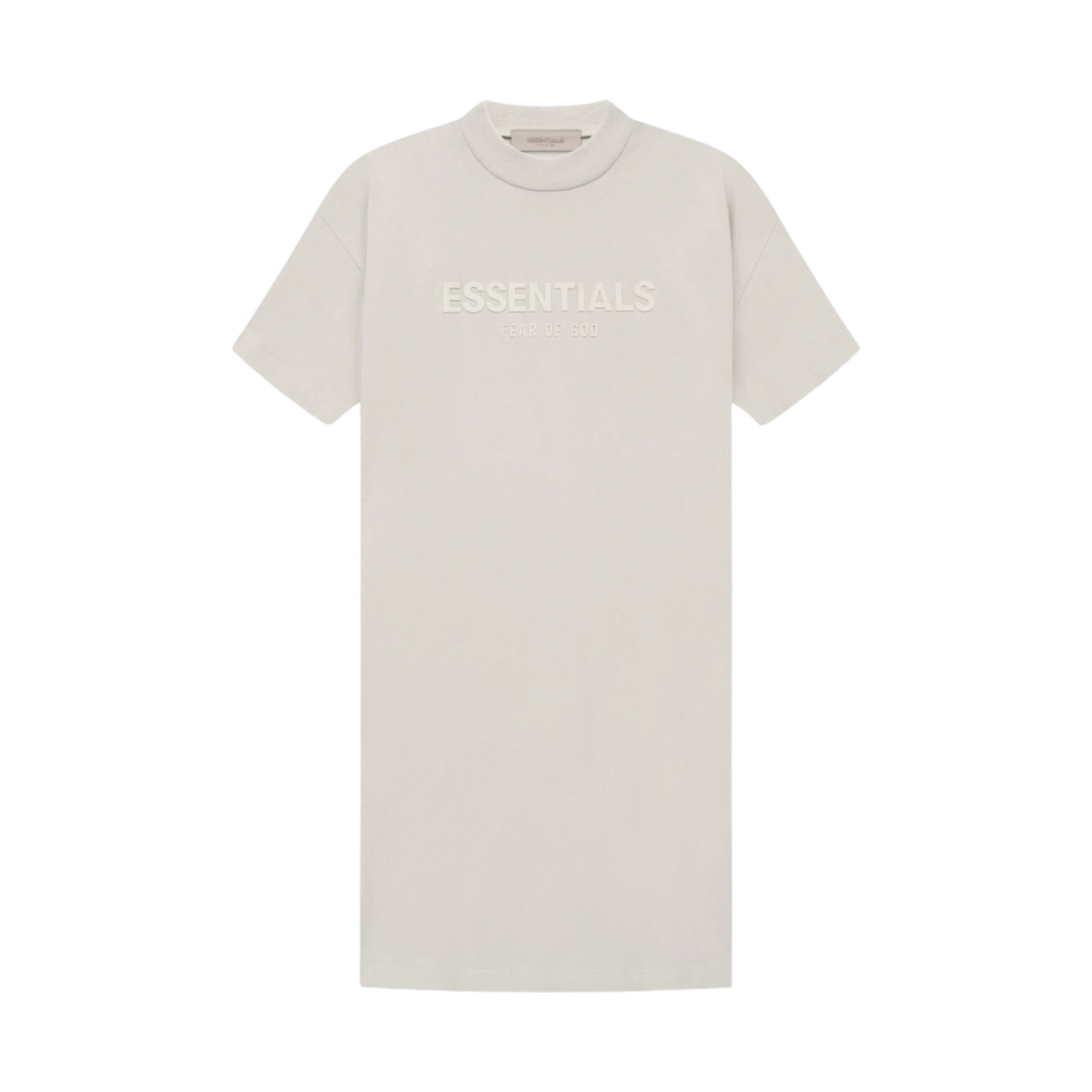 (W) 에센셜 티셔츠 드레스 위트 - 22SS((W) Essentials T-Shirt Dress Wheat - 22SS) - 1