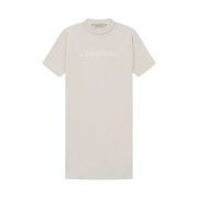 (W) Essentials T-Shirt Dress Wheat - 22SS