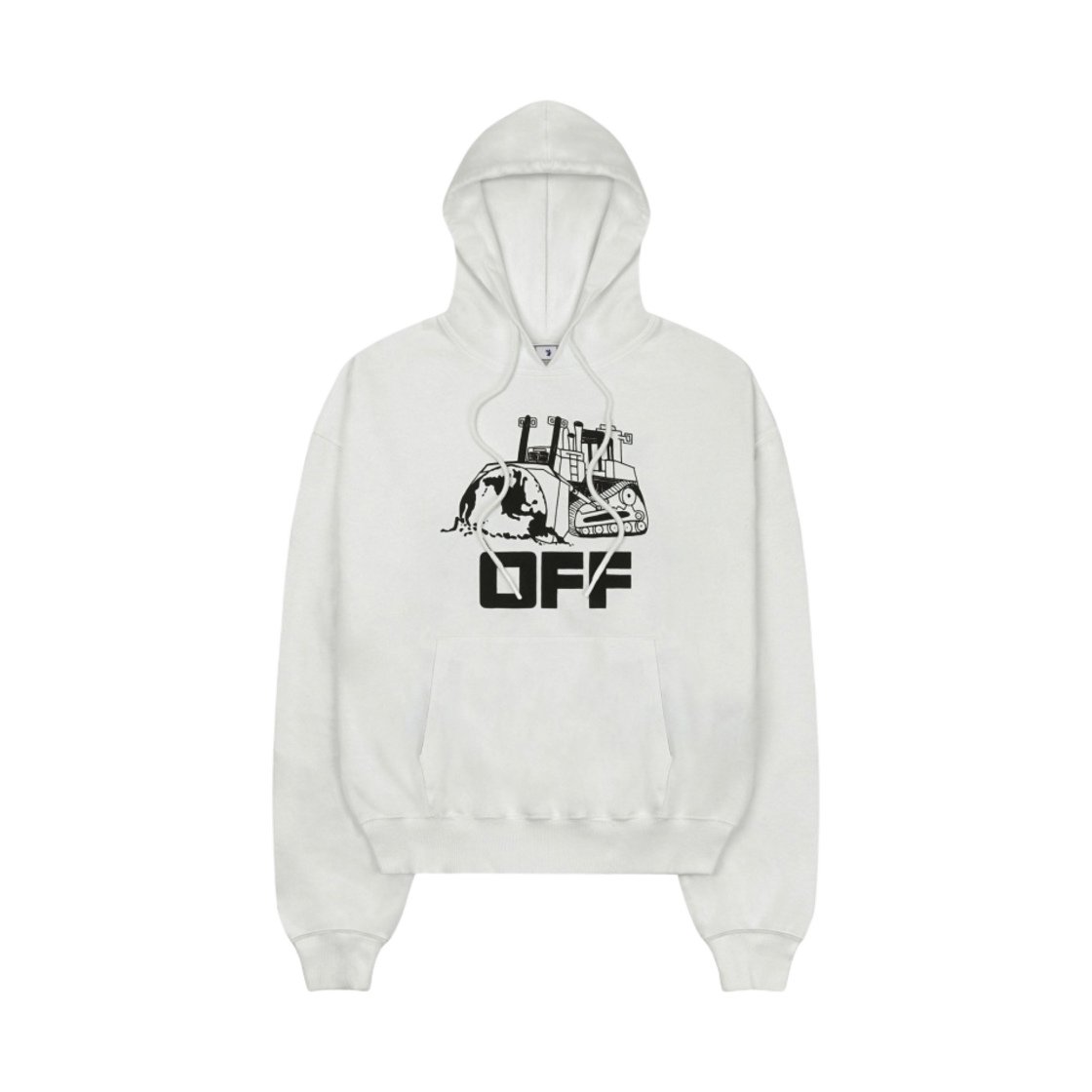 오프화이트 캐터필러 애로우 오버 후드 화이트(Off-White Caterpillar Arrow Over Hoodie White) - 2