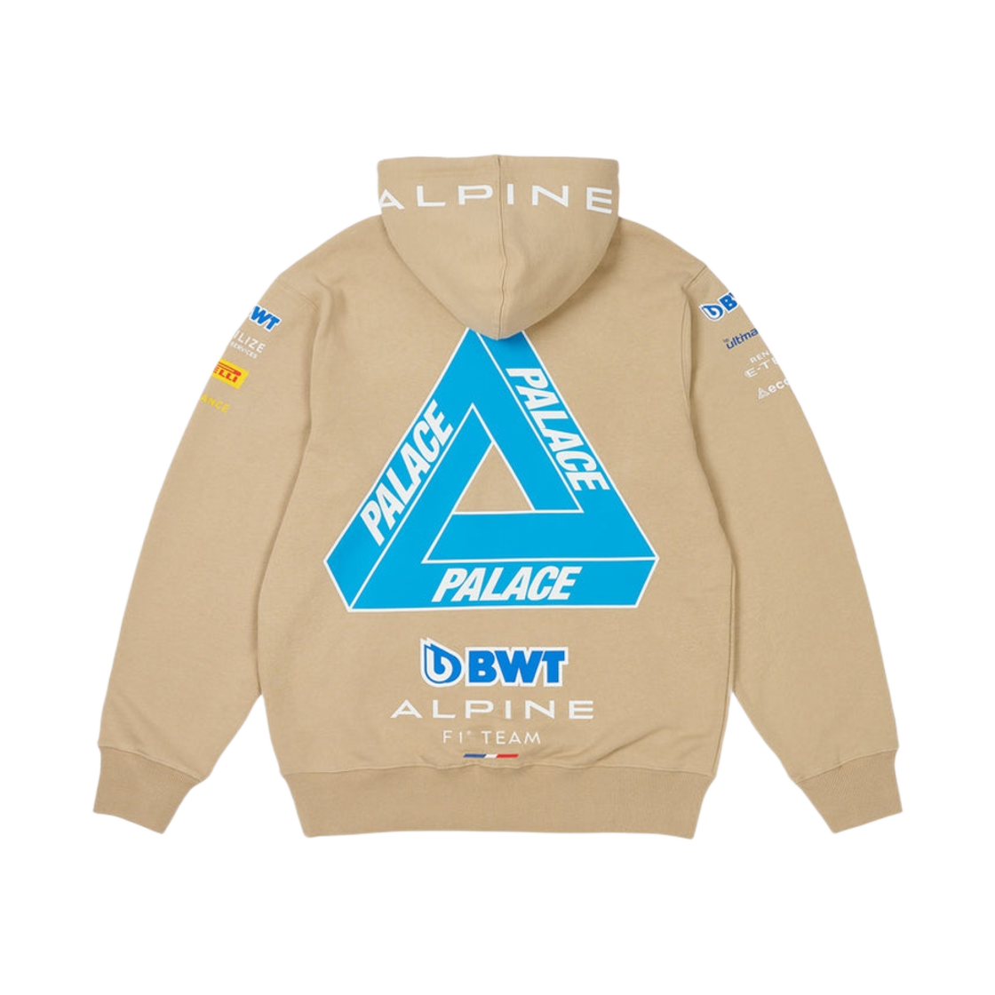 팔라스 x 카파 포 알파인 후드 탄 - 23FW(Palace x Kappa For Alpine Hood Tan - 23FW)