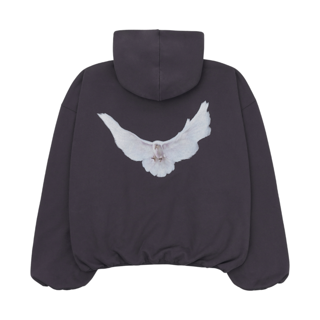 이지 갭 엔지니어드 바이 발렌시아가 도브 후드 다크 그레이(Yeezy Gap Engineered By Balenciaga Dove Hoodie Dark Grey)