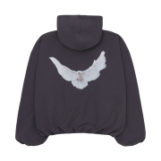 Yeezy Gap Engineered By Balenciaga Dove Hoodie Dark Grey