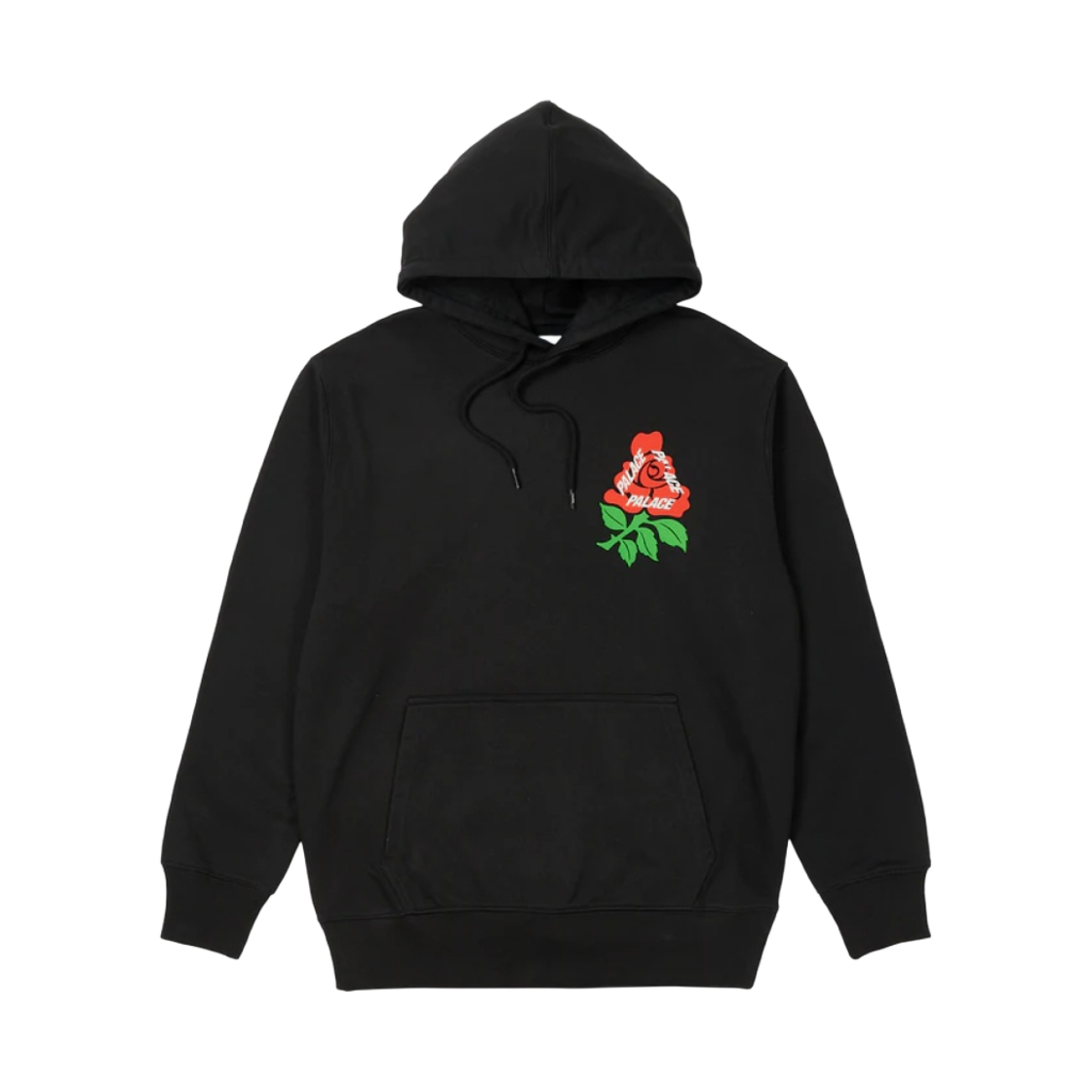 팔라스 잉글리쉬 로즈 후드 블랙 - 22SS(Palace English Rose Hood Black - 22SS) - 2