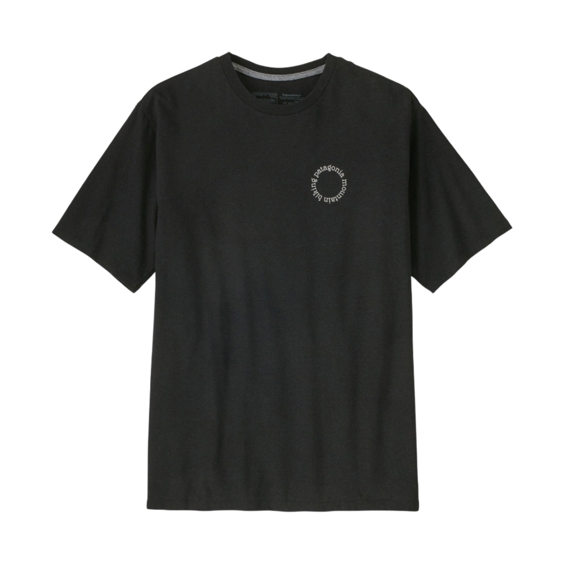 파타고니아 스포크 스텐실 리스폰시빌리티 잉크 블랙(Patagonia Spoke Stencil Responsibili-Tee Ink Black) - 2