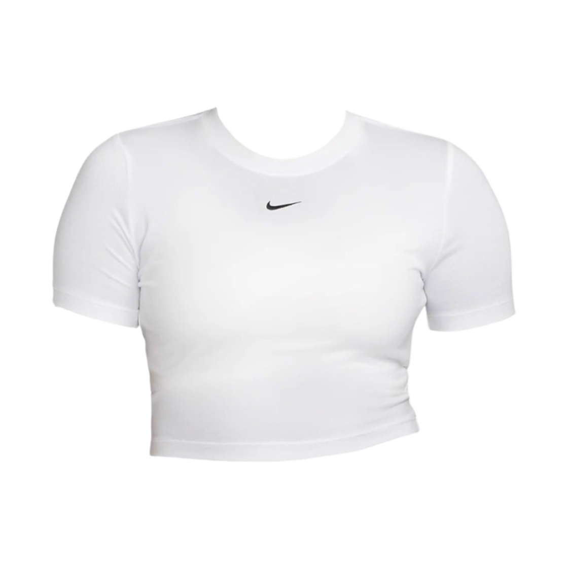 FB2873-100 (W) Nike NSW Essential Slim Fit Crop T-Shirt White - US/EU