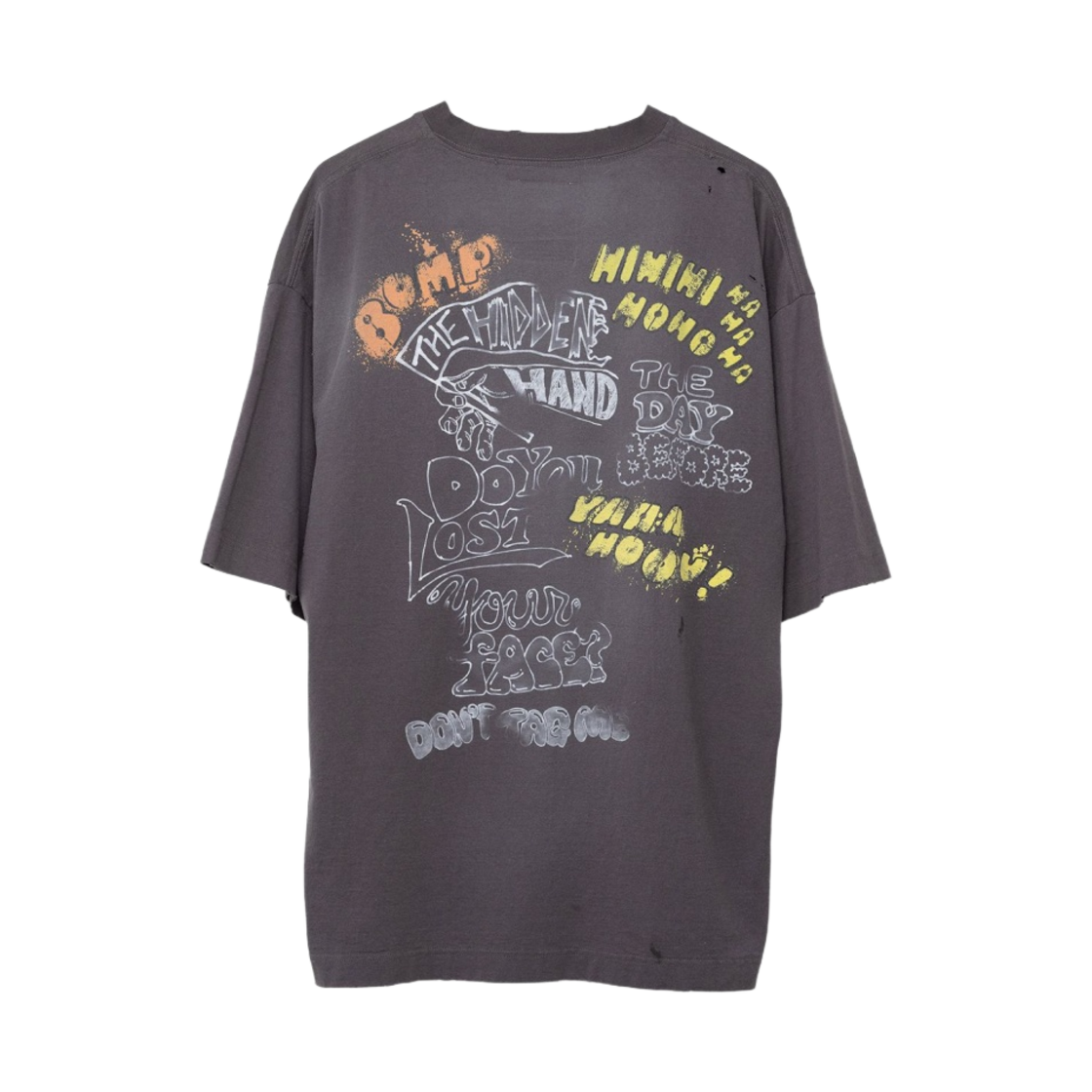 메종 미하라 야스히로 디스트레스드 티셔츠 블랙(Maison Mihara Yasuhiro Distressed T-Shirt Black) - 2