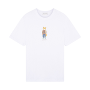 Maison Kitsune Dressed Fox Regular T-Shirt White