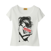 (W) Hysteric Glamour Hysteric Love Chibi T-Shirt White