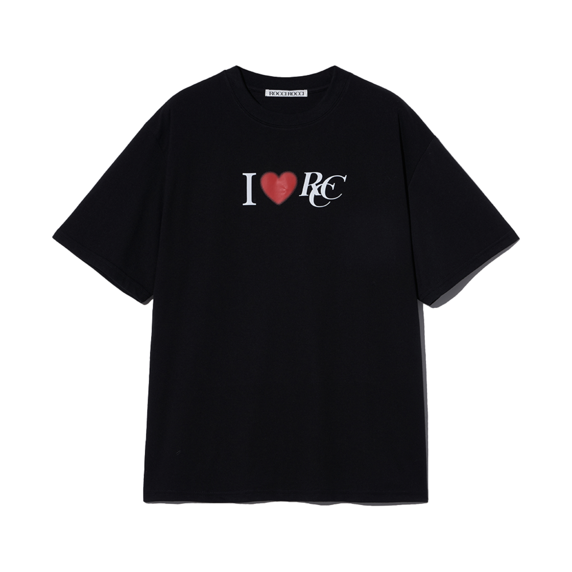 R4AR021BKOS ROCCI ROCCI I LOVE RCC Standard T-shirt Black