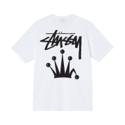 Stussy Stock Crown T-Shirt White