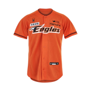 Hanwha Eagles Spyder 2024 Authentic Home Uniform Orange (Non Marking Ver.)