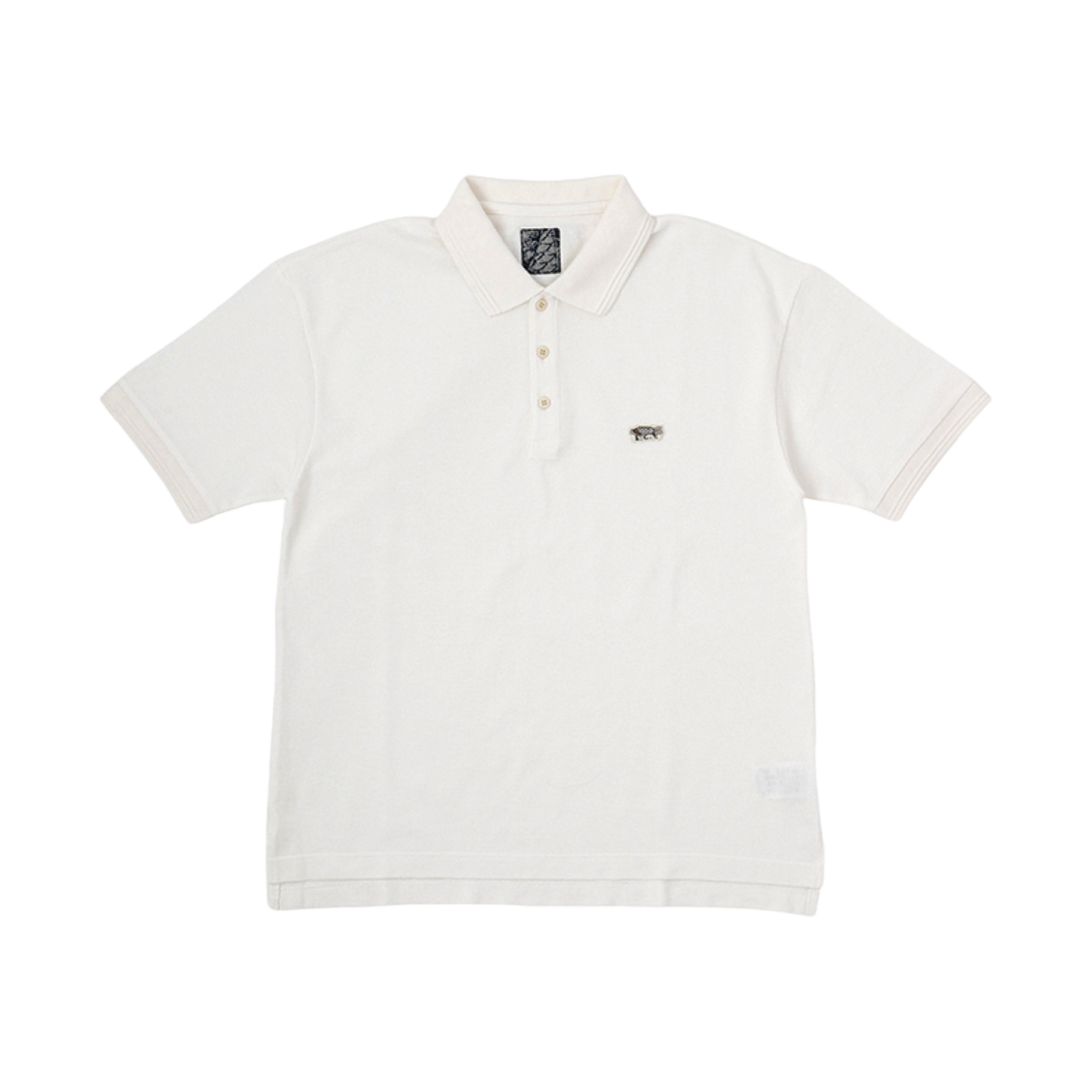 비즈빔 점보 웰러 숏슬리브 DMGD 화이트 - 23SS(Visvim Jumbo Weller S/S DMGD White - 23SS) - 1