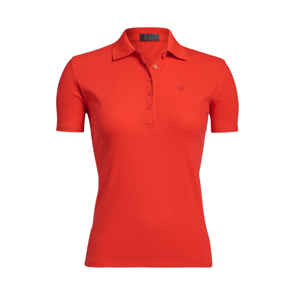(W) 지포어 테크 립 퍼포먼스 나일론 폴로 포피((W) G/Fore Tech Rib Performance Nylon Polo Poppy) - 1