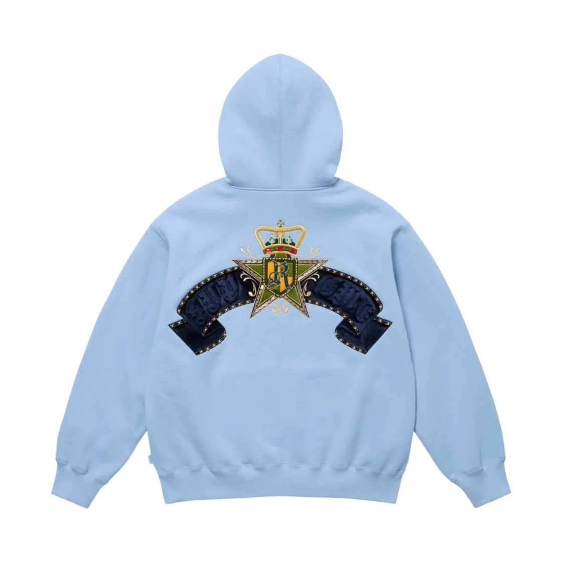 supreme Crest Zip Up Hooded Sweatshirt Supreme Crest Zip Up Hooded