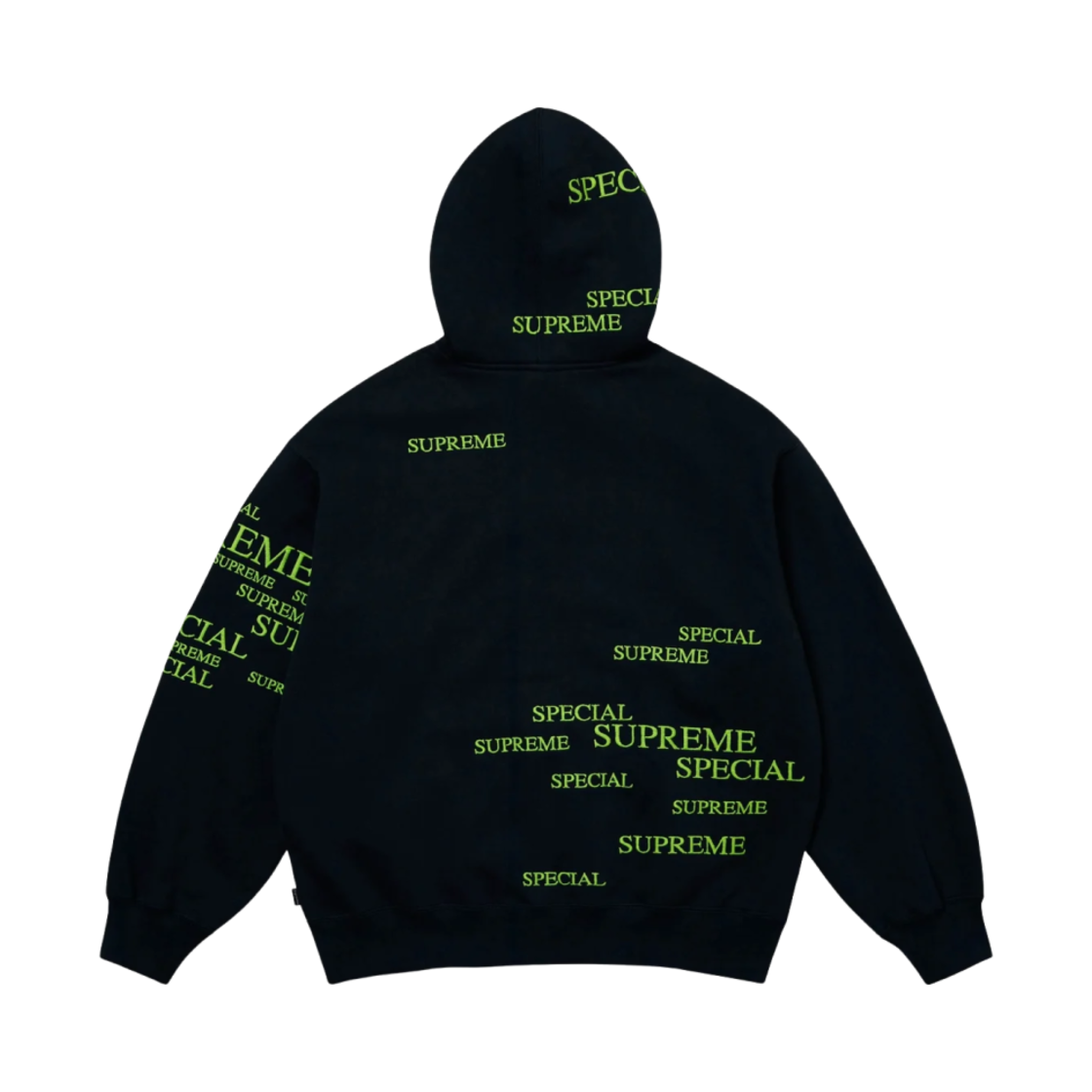 슈프림 스페셜 집업 후드 스웨트셔츠 네이비 - 24FW(Supreme Special Zip Up Hooded Sweatshirt Navy - 24FW) - 4