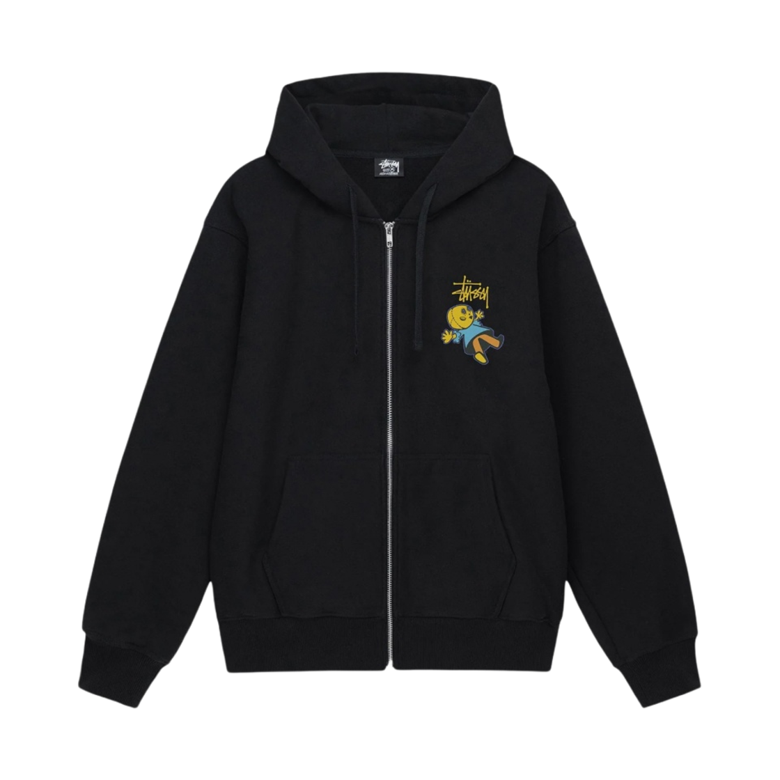 스투시 돌리 후드 집업 블랙(Stussy Dollie Zip Hoodie Black) - 2