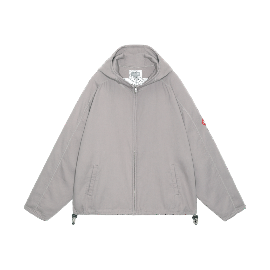 카브엠트 소프트 CW 집 후드 그레이 - 25SS(Cav Empt Soft CW Zip Hoody Grey - 25SS)