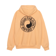 Stussy x Our Legacy Work Shop Pigment Dyed Buana Hoodie Peach