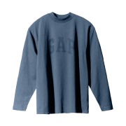 Yeezy Gap Engineered By Balenciaga Dove Long Sleeve T-Shirt Dark Blue