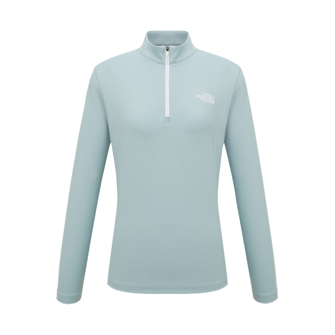 NT7LQ82B (W) The North Face Mountain Flex Zip T-Shirt Mint