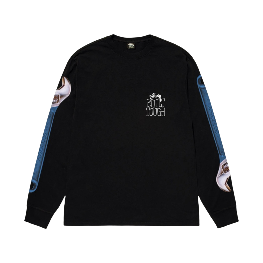 스투시 렌치 롱슬리브 티셔츠 블랙(Stussy Wrench LS T-Shirt Black)