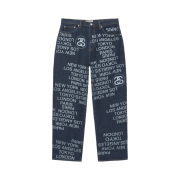 Stussy Big OL’ Jean City Link Denim One Wash