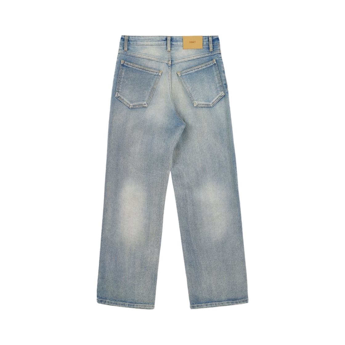 ★関税込★DEINET★DEINET FADED STRAIGHT DENIM★ 다이닛 페이디드 스트레이트 데님 라이트 블루 | Deinet | KREAM