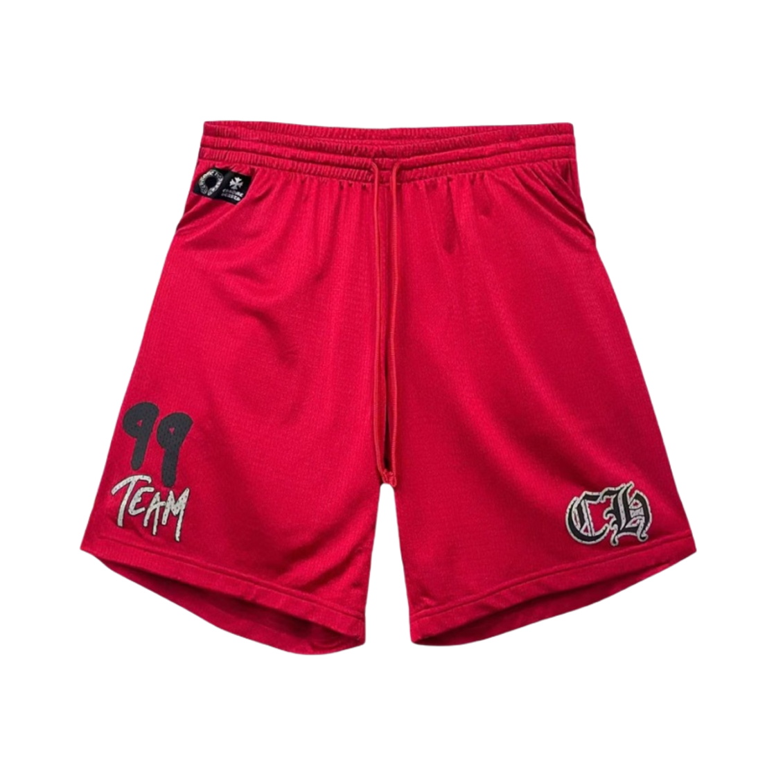 - Chrome Hearts Matty Boy Mesh Shorts Red