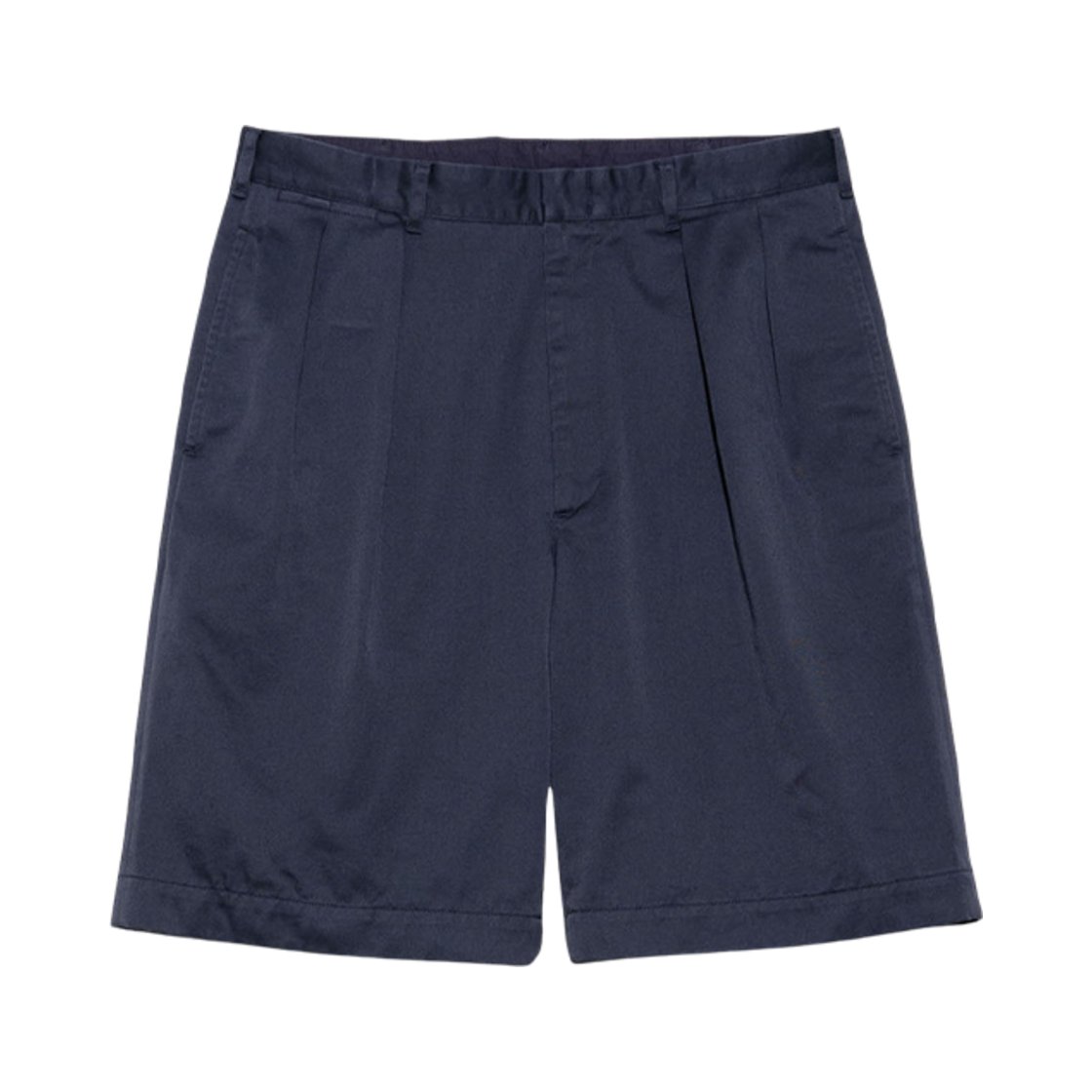 S25SD108 Nanamica Double Pleat Chino Shorts Navy