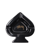 Stussy Ceramic Spade Ashtray Black