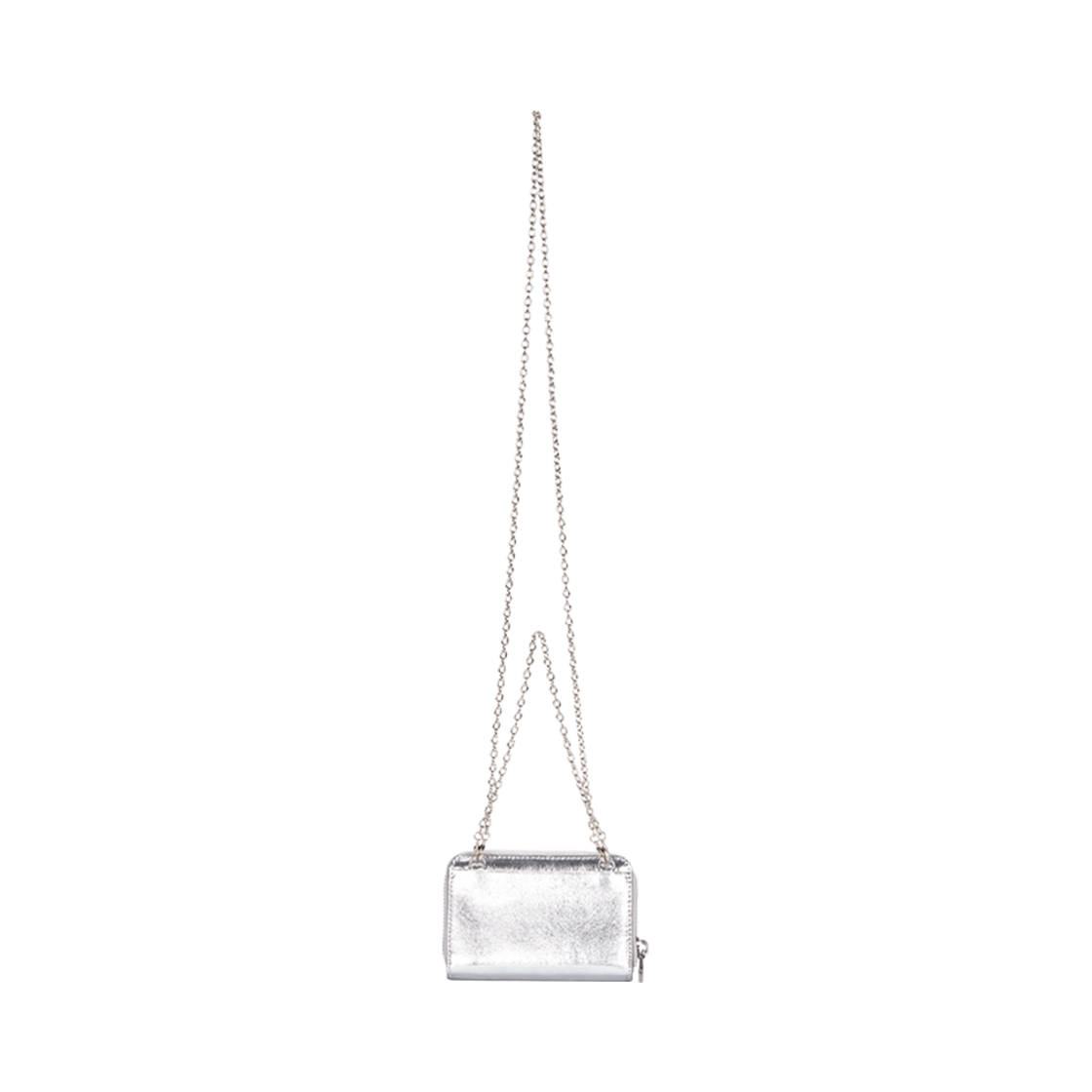 마뗑킴 글로시 컴팩트 지갑 실버(Matin Kim Glossy Compact Wallet Silver) - 3