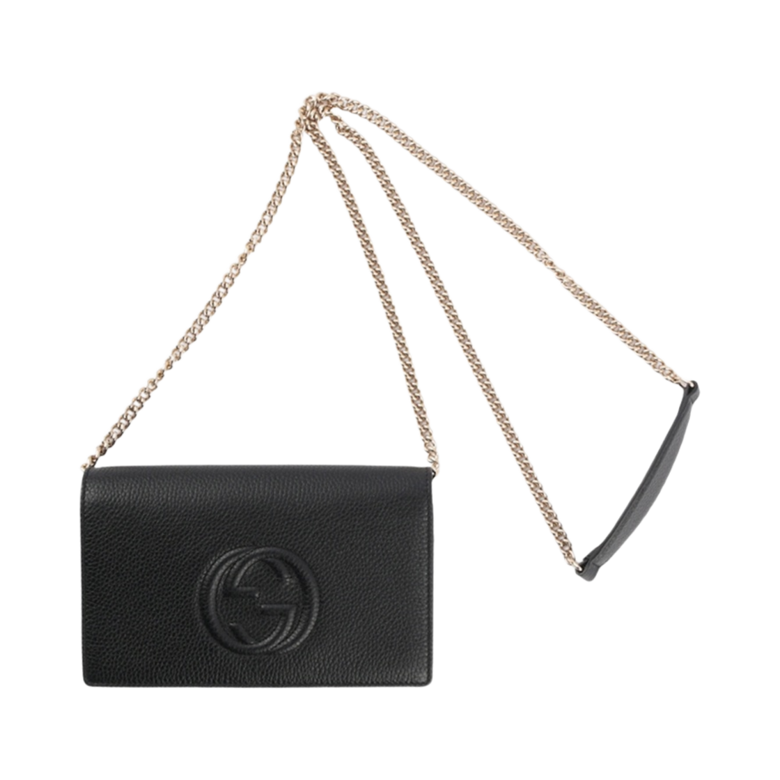 구찌 소호 체인 지갑 블랙(Gucci Soho Chain Wallet Black) - 5