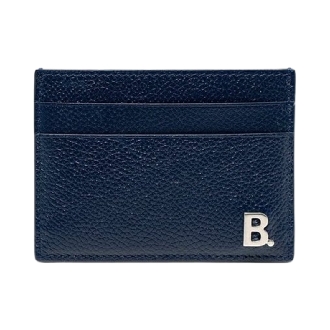 6013471IZ034611 Balenciaga B Logo Card Holder Navy