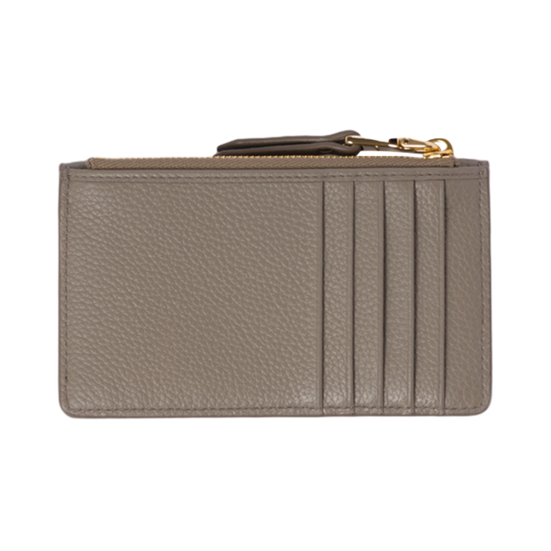 미우 미우 레더 카드 반지갑 클레이 그레이(Miu Miu Leather Card Holder Clay Grey) - 3