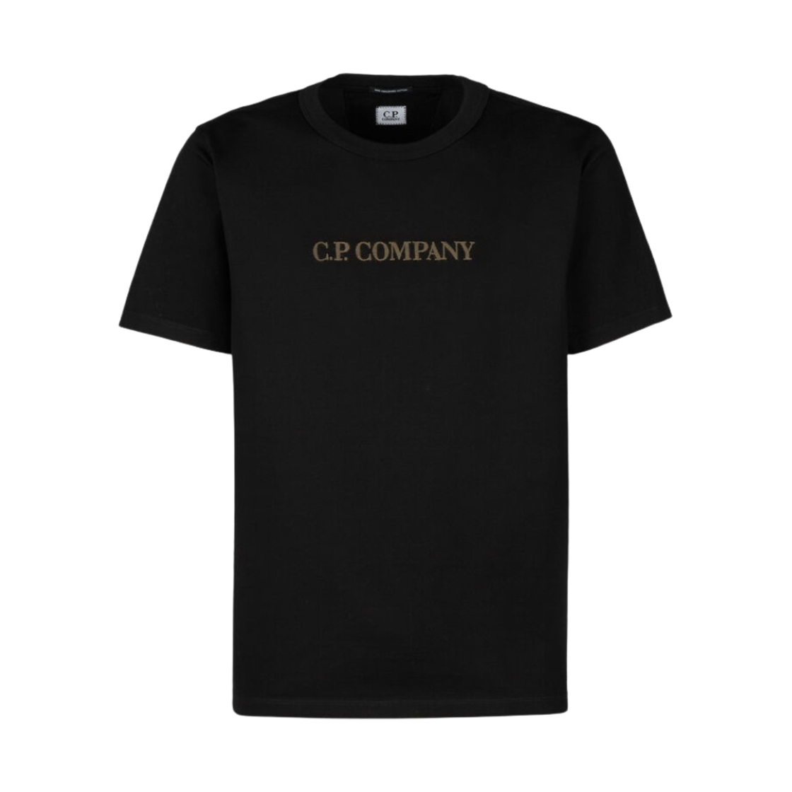 C.P. 컴퍼니 머서라이즈드 저지 30/2 그래픽 로고 티셔츠 블랙 - 23SS(C.P. Company Mercerized Jersey 30/2 Graphic Logo T-Shirt Black - 23SS) - 1