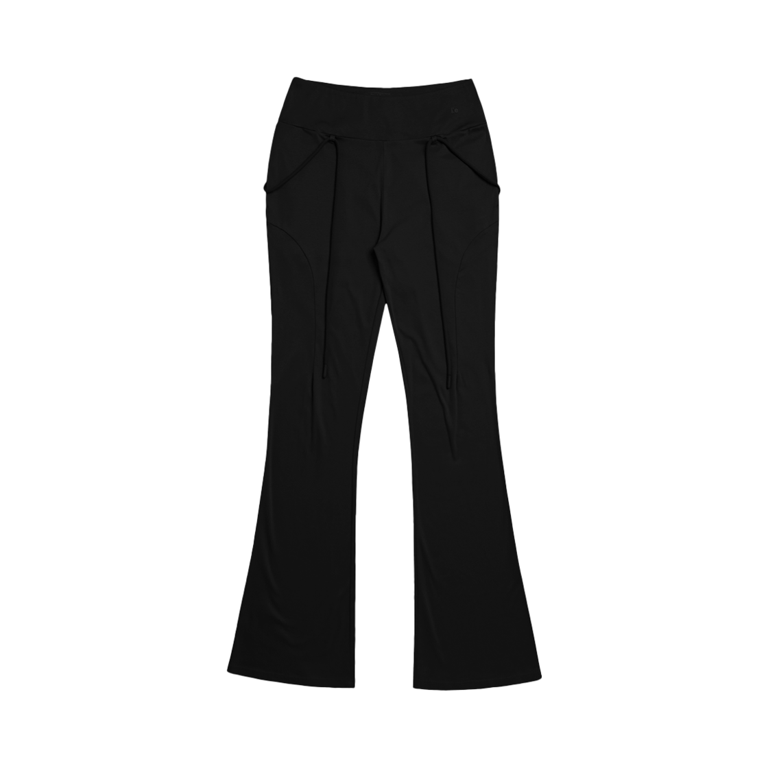 오호스 아이 플루이드 부츠컷 팬츠 01 블랙