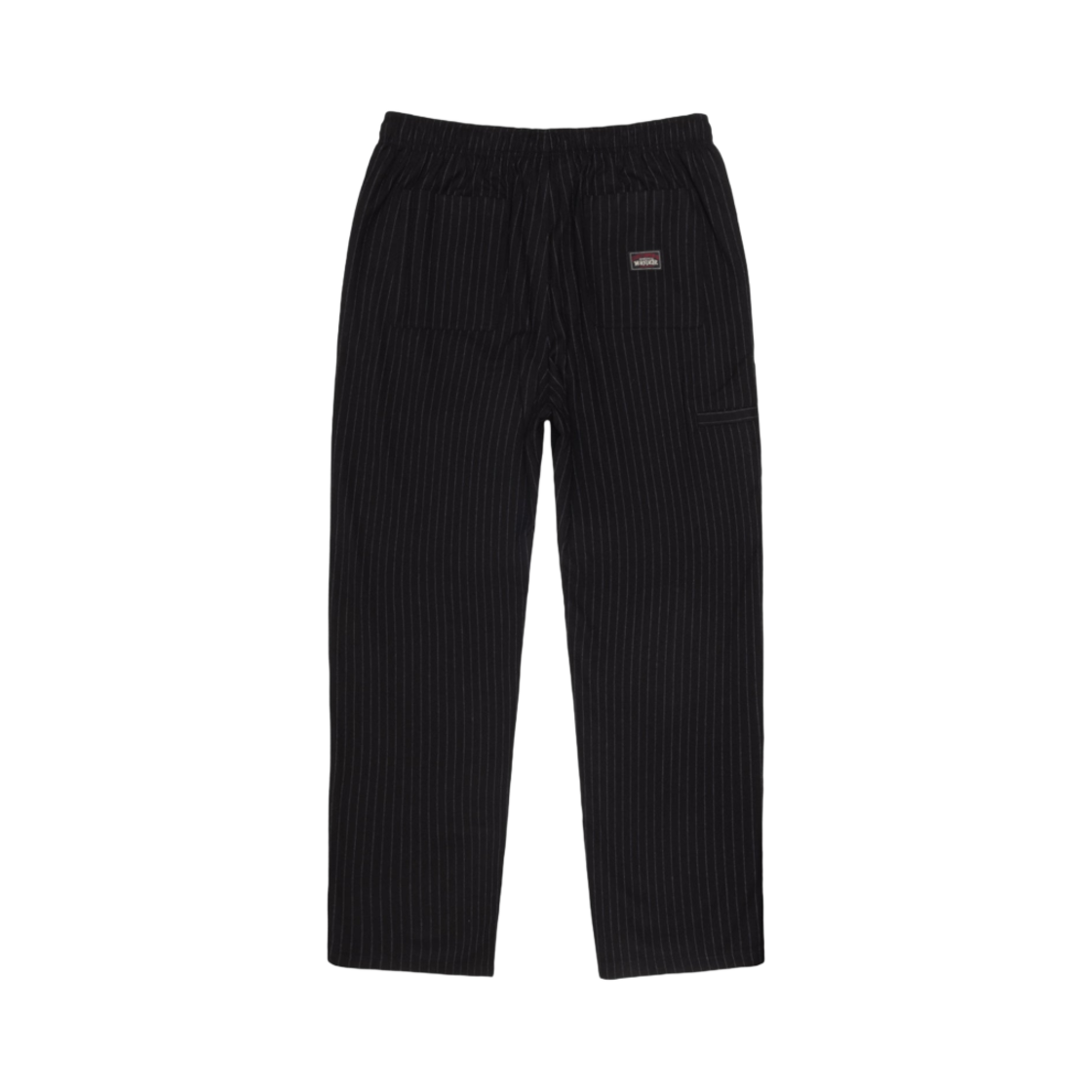 스투시 비치 팬츠 울 스트라이프 블랙(Stussy Beach Pant Wool Stripe Black) - 2