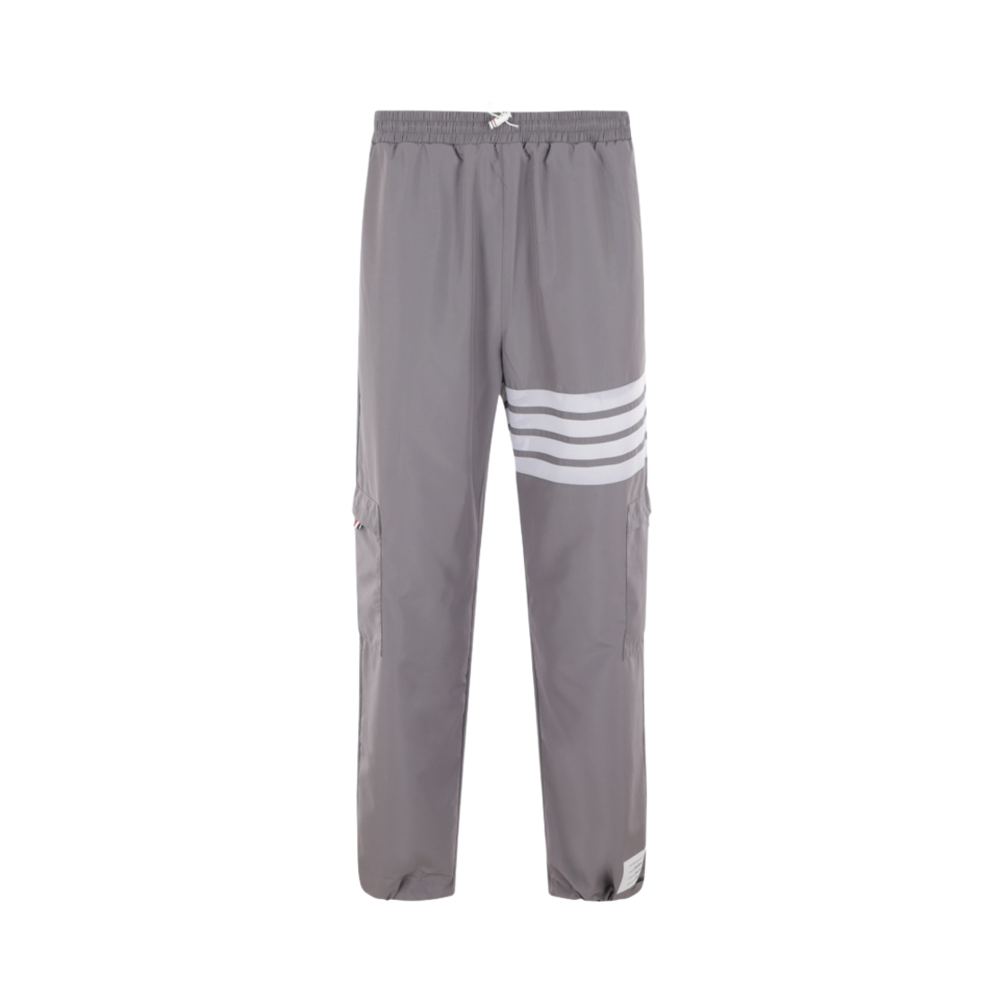 톰브라운 밀리터리 립스탑 메쉬 사선 패커블 트라우저 미디움 그레이(Thom Browne Military Ripstop Mesh 4-Bar Packable Trouser Medium Grey)